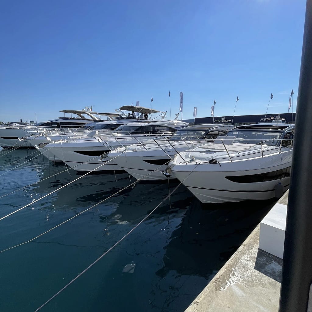 Luxury Yacht Charter for UHNW Clients 2 Luxury yacht charter: motor yachts moored along the quay