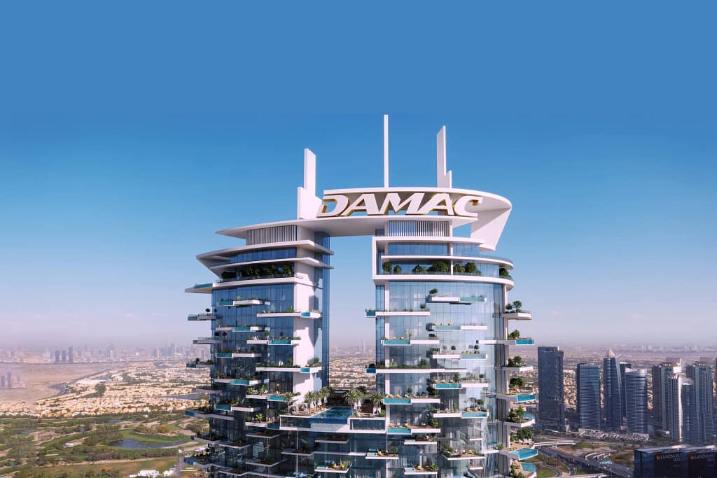 Cavalli Tower — Cavalli-branded residences in Dubai Marina 25 Cavalli Tower: the top of the tower with its suspended terraces
