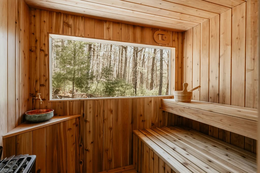 Infrared Sauna and Villa Wellness 3 Infrared sauna: a private sauna overlooking the woods