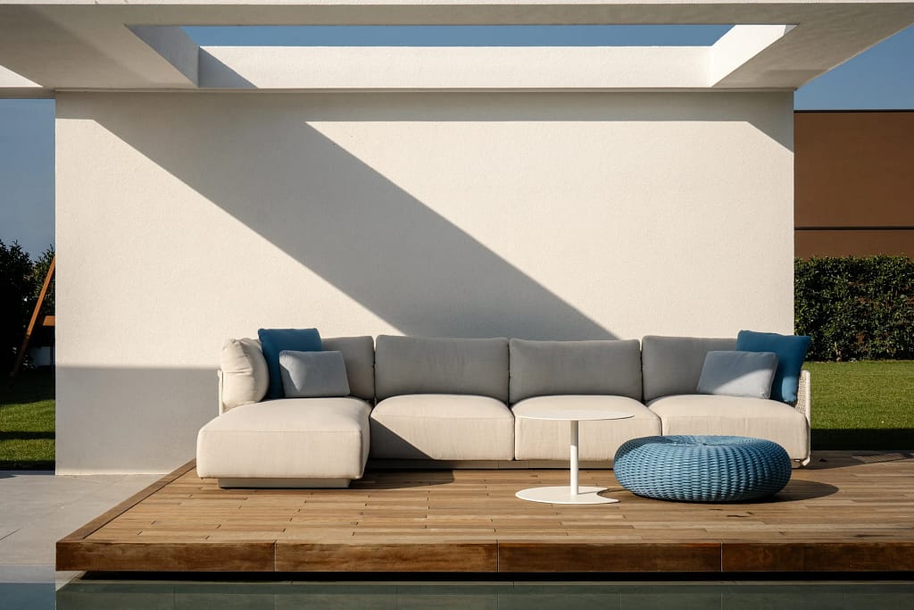 Longevity & Biohacking Lifestyle — UHNW Hub 8 Living room with a skylight and overhead light