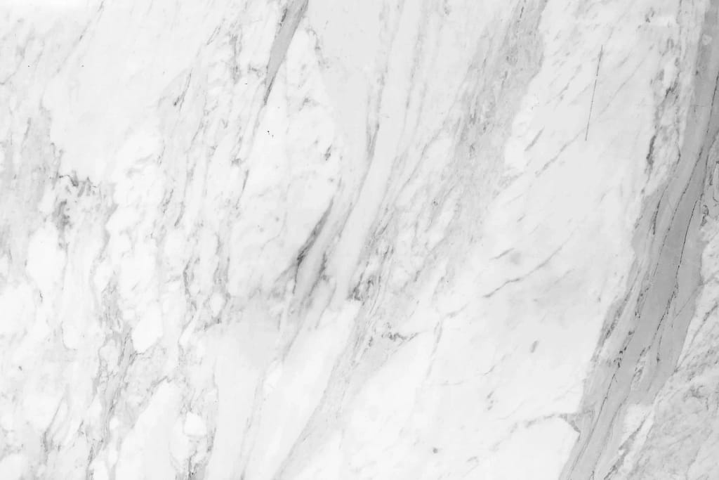 Natural Stone — Marble, Stone and Wood 10 Natural stone: veined white marble (illustrative photo)