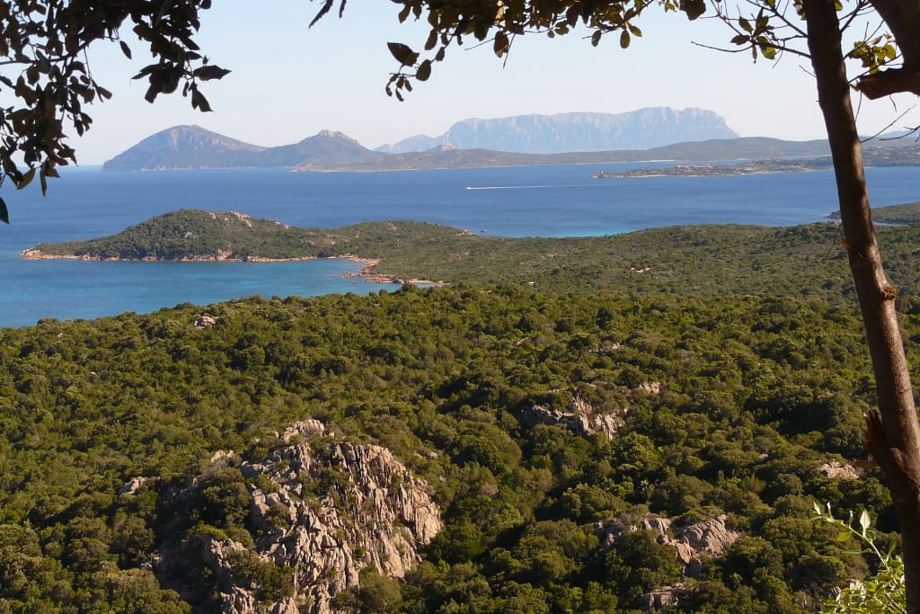 Resort Sardegna in vendita — Oltre 900 camere 4 Sardegna: la Costa Smeralda vista dall'alto tra macchia mediterranea e mare