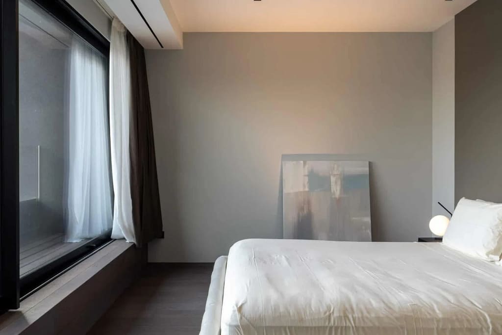 Sleep Technology and Recovery 8 Sleep technology: a bedroom with a ribbon window