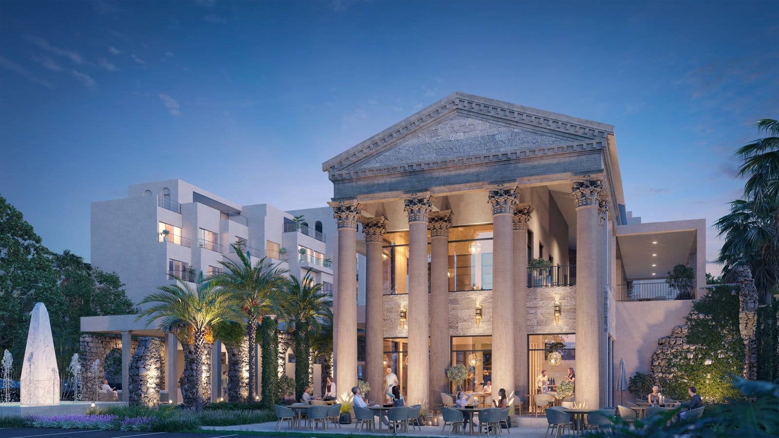 Social Club Front View
