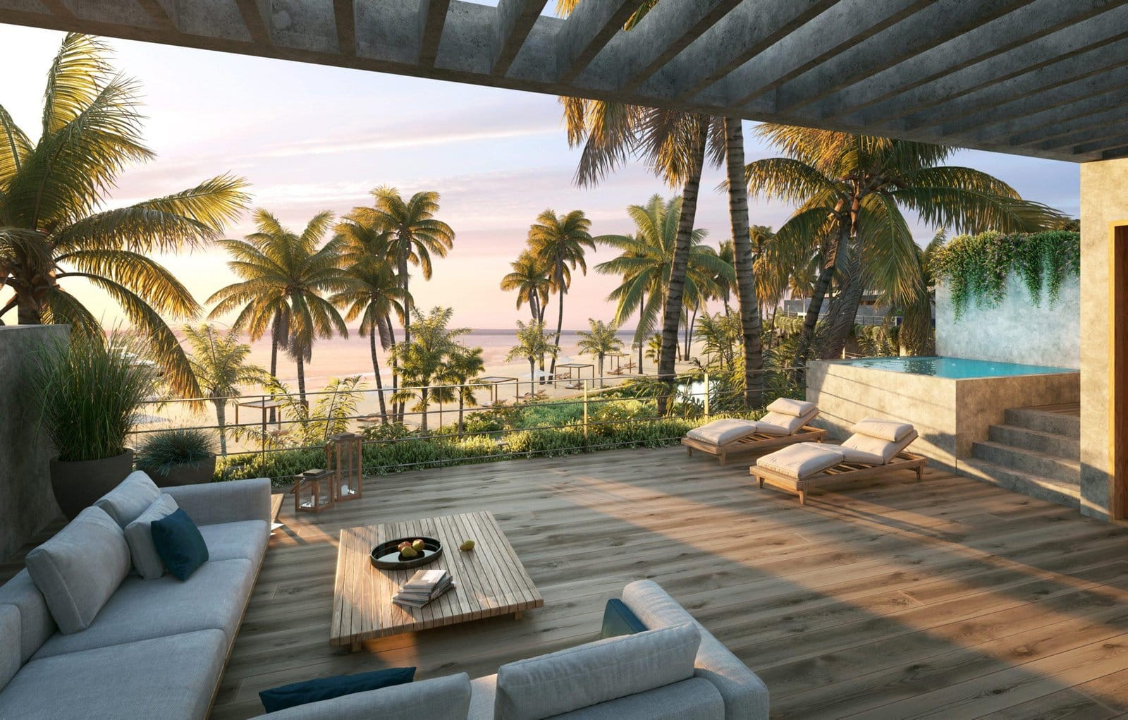Silver Beach – Terrace View