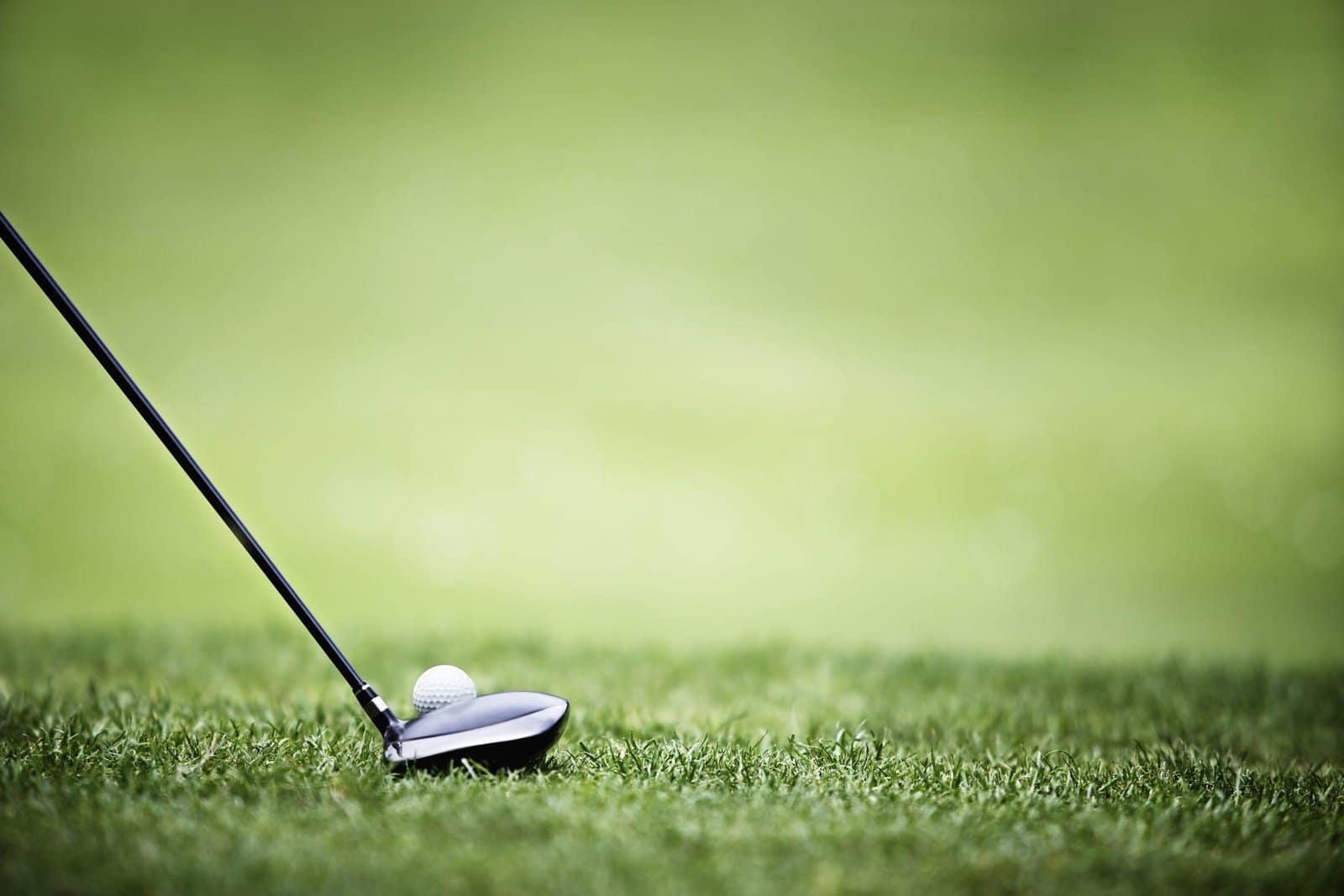 Golf,Ball,Behind,Driver,At,Driving,Range,,Plenty,Of,Copy-space