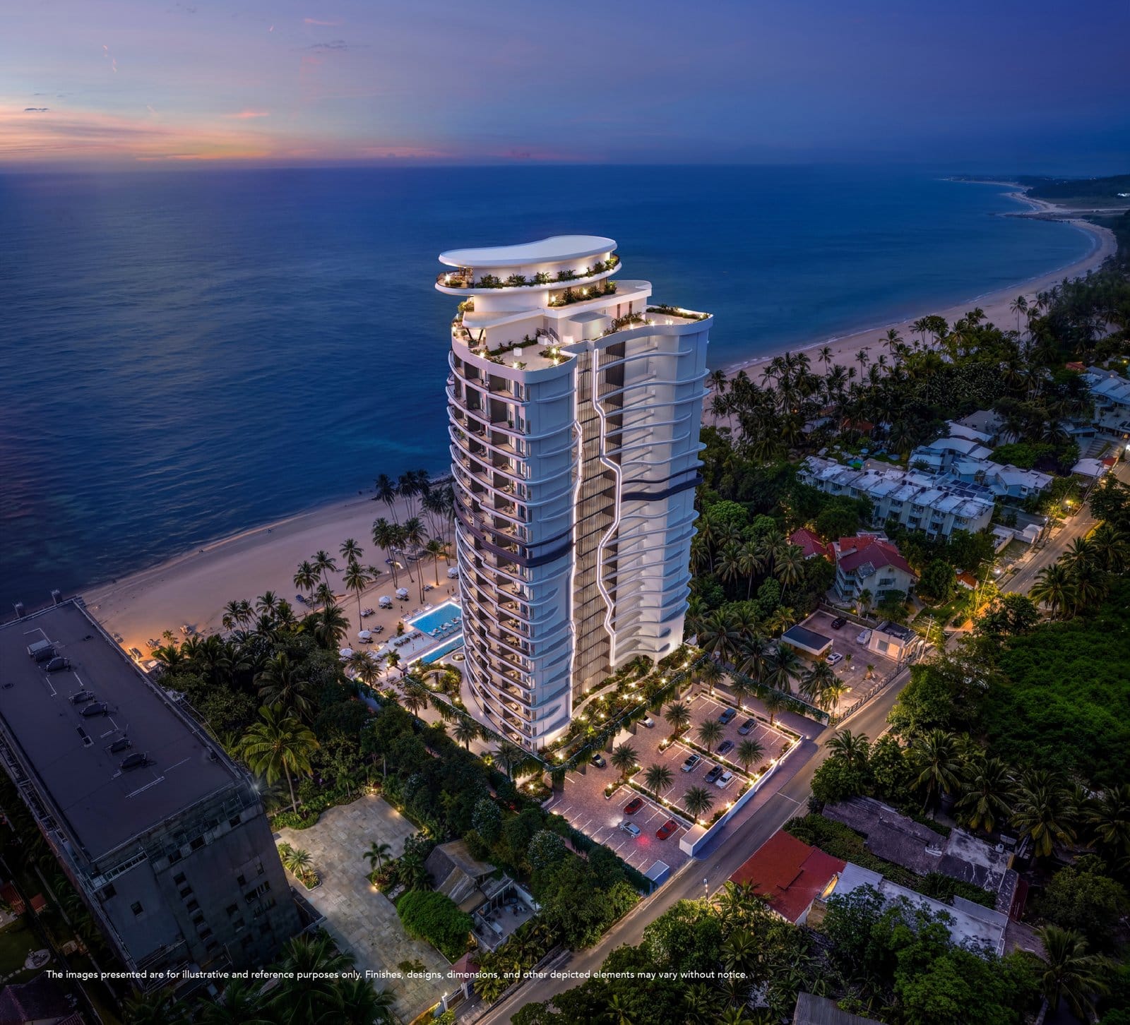 Disclaimer renders Aquamarine_RA-AQUAMARINE-AERIAL 2- ENG Aquamarine — Branded Residence a Juan Dolio