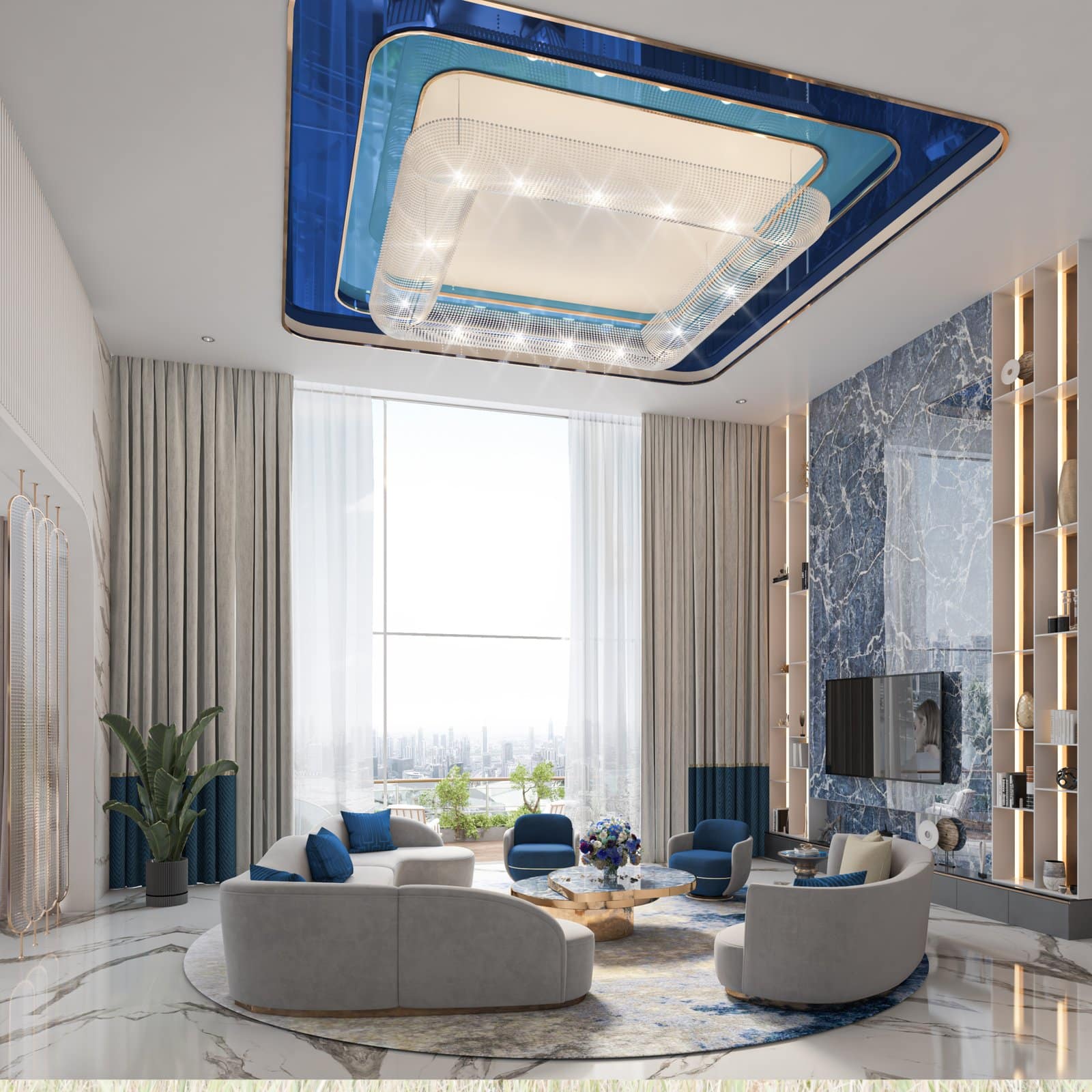 canalheights2-living Canal Heights 2 by de GRISOGONO — Business Bay, Dubai