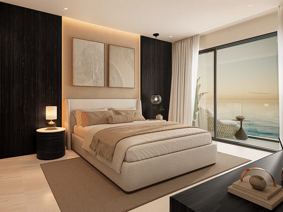 Coralia 19 Camera da letto arredata unità Coralia real estate