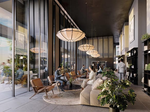 Coralia 14 Sala comune hall Coralia Branded Residence Repubblica Dominicana