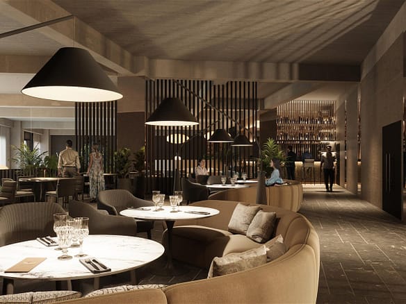 Coralia 11 Area ristorazione hall Coralia Branded Residence Santo Domingo Este