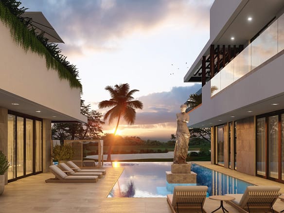 Poseidonia – Cana Bay, Punta Cana 30 VC11_Vista Piscina
