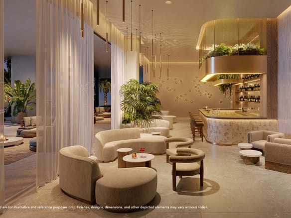 Aquamarine – Juan Dolio 3 Aquamarine real estate Juan Dolio - lobby e lobby bar in stile hotel