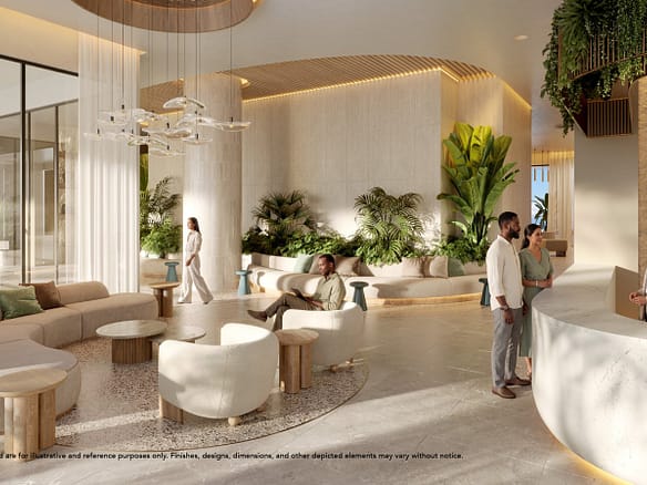 Aquamarine – Juan Dolio 5 Aquamarine real estate Juan Dolio - reception del branded residence