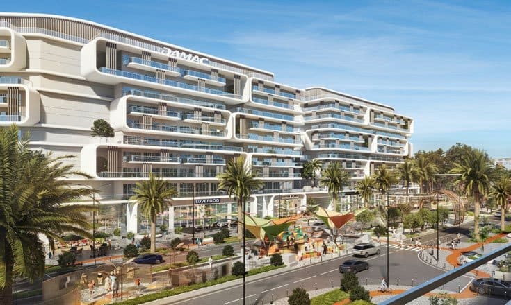 DAMAC-Hills-Luanda-street-retail DAMAC Hills Luanda — Appartamenti Tower A