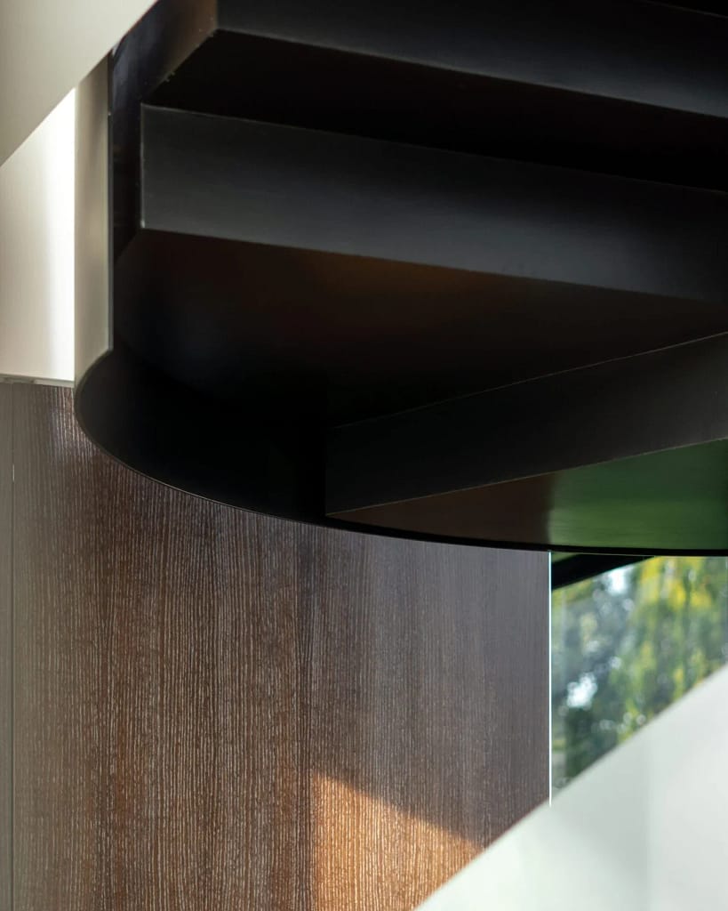 Natural Stone — Marble, Stone and Wood 8 Natural stone: marble and wood detail in the AV Home villa in Dueville