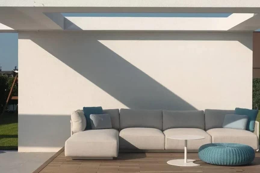 Dubai villa prices in 2026: registered sales community by community 12 White pergola and swimming pool in a villa designed by the Federico Cappellina studio