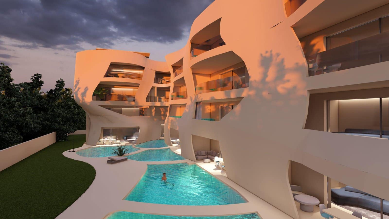 Jesolo, the Miami of Italy: How Richard Meier Redesigned the Luxury Coastline 1 Jesolo Miami of Italy: The luxury skyline designed by Richard Meier at sunset
